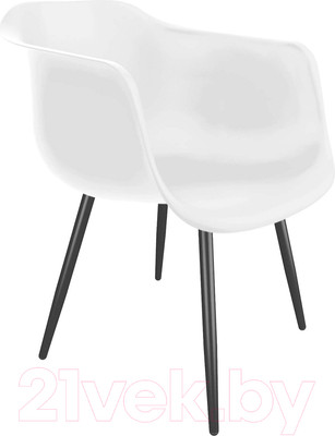 Стул Sheffilton SHT-ST31/S95-1 (белый/черный муар)