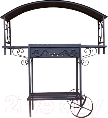 Мангал КомфортПром Асгард с крышей / 10013103