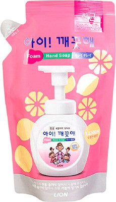 Мыло жидкое Lion Пенное Лимон (200мл)