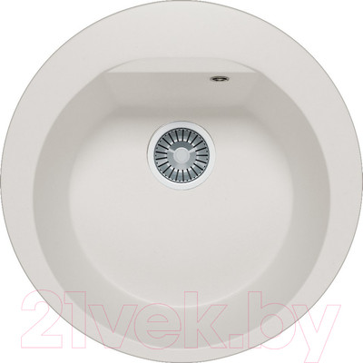 Мойка кухонная Polygran Atol-520 (белый хлопок)