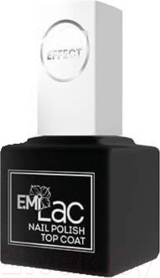 Топовое покрытие для лака E.Mi Ultra Strong Top Coat Gel Effect (9мл)