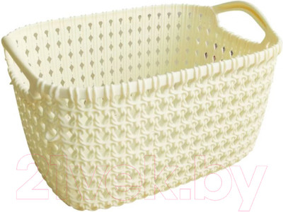 Корзина Эльфпласт Paola EP465 (8л, слоновая кость)