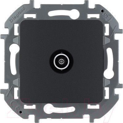 Розетка Legrand Inspiria 673853 (антрацит)