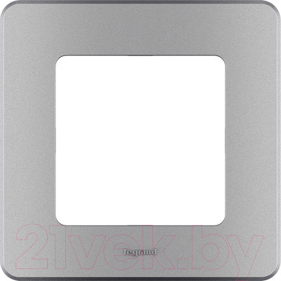 Рамка для выключателей и розеток Legrand Inspiria 673932 (алюминий)