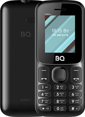 Мобильный телефон BQ Step+ BQ-1848 (черный, без СЗУ)