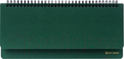 Планинг Brauberg Select / 111695 (зеленый)