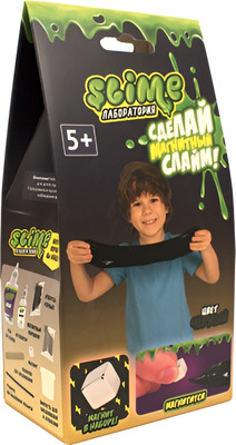 Набор для создания слайма Slime Лаборатория / SS100-6 (черный)