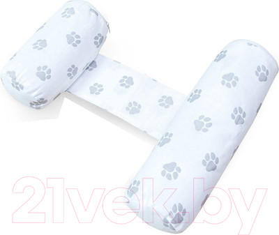 Кокон-гнездышко Amarobaby Nature Anatomy Лапки / AMARO-40NA-LS (серый)