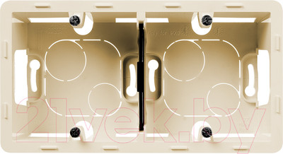 Коробка открытого монтажа Legrand Inspiria 673991 (слоновая кость)