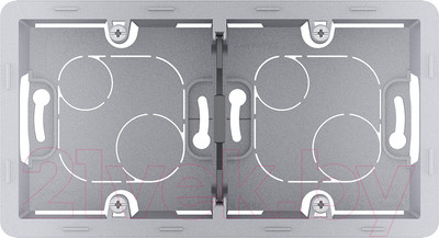 Коробка открытого монтажа Legrand Inspiria 673992 (алюминий)