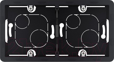 Коробка открытого монтажа Legrand Inspiria 673993 (антрацит)