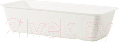 Вазон Formplastic Sahara / 3193-011 (белый)