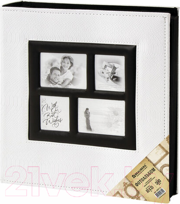 Фотоальбом Brauberg 390713 (белый)