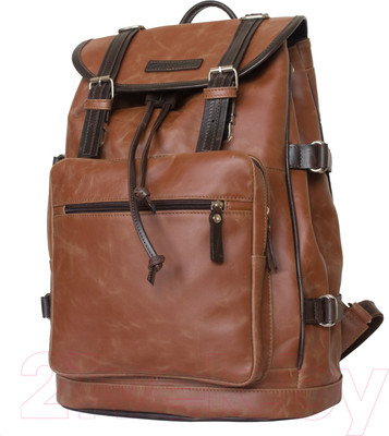 Рюкзак Carlo Gattini Selvatico Volturno 3004-03 (коньяк/темно-коричневый)
