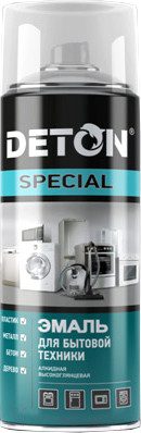 Эмаль Deton Special Алкидная для бытовой техники (520мл, белый)