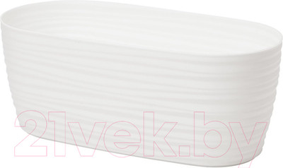 Кашпо Formplastic Sahara Petit / 3130-011 (белый)