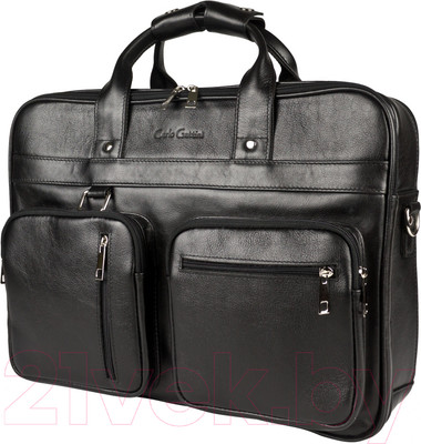 Сумка для ноутбука Carlo Gattini Classico Lamberto 1008-01 (черный)