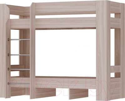 Двухъярусная кровать Памир София 800 (ясень шимо светлый)