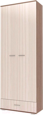 Шкаф Памир Италия ШК1Я-800 (ясень шимо темный/ясень шимо светлый)