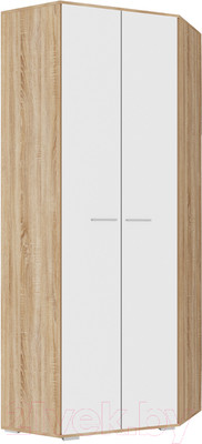 Шкаф Памир Италия ШУ-800 (дуб сонома/белый глянец)