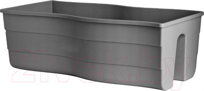 Кашпо Formplastic Fala / 2489-014 (антрацит)