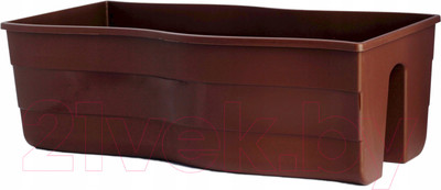 Кашпо Formplastic Fala / 2489-013 (коричневый)