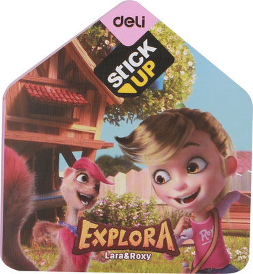 Блок для записей Deli А55403 (60л, 3 цвета)