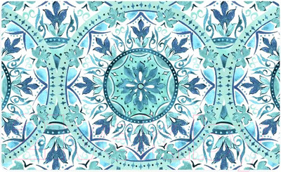 Коврик под миску Tarhong Gibraltar / TPMMT0200PMG (голубой)