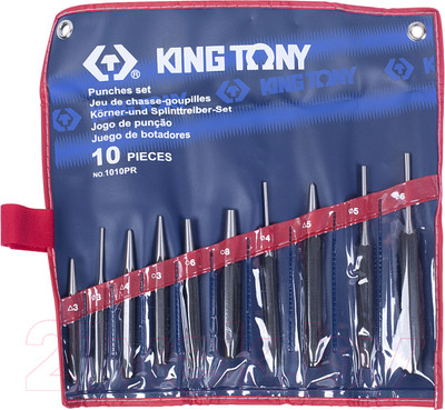 Набор выколоток King TONY 1010PR