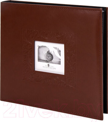 Фотоальбом Brauberg Smooth Brown / 391177