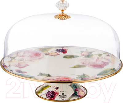 Блюдо для торта Agness 950-031