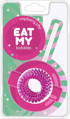 Набор резинок для волос Eat My Малиновый леденец (3шт)