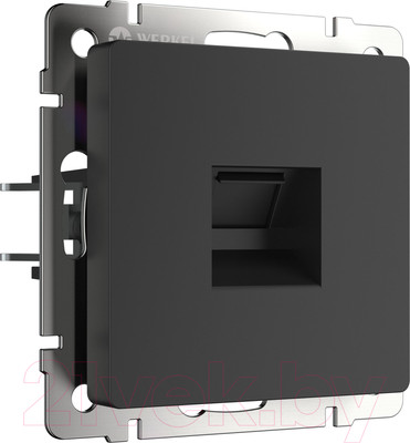 Розетка Werkel W1182008 / a051604 (черный матовый)