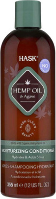 Кондиционер для волос HASK Увлажняющий с конопляным маслом и экстрактом агавы (355мл)