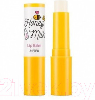 Бальзам для губ A'Pieu Honey & Milk Lip Balm (3.3г)