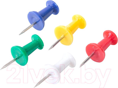 Кнопки канцелярские Deli Е0031 (100шт)