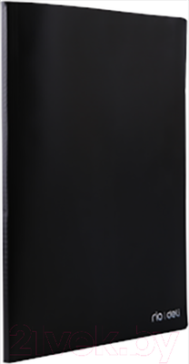 Папка для бумаг Deli Рио А4 / B00302 (черный)