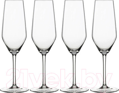 Набор бокалов Spiegelau Style Champagne Flute / 4670187 (4шт)
