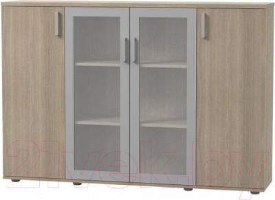 Тумба Премиум Акцент 1600 (шимо светлый)