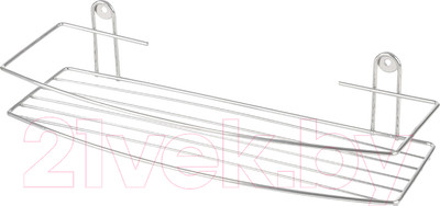Полка для ванной Рыжий кот Lecco / 310850 (хром)