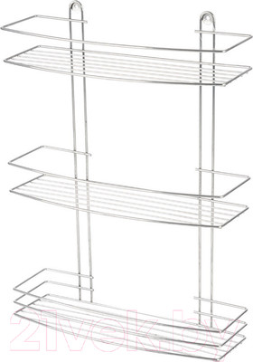 Полка для ванной Рыжий кот Lecco / 310864 (хром)