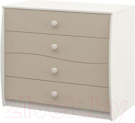 Комод Мебель-Неман Комби МН-211-24 (сосна рандерс/капучино)