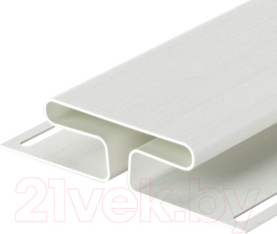 Н-профиль Docke Premium (3м, пломбир)