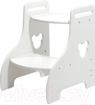 Табурет-подставка Millwood Кат.4.1 33.5x40x50 (белый)