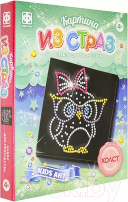 Набор для творчества Фантазер Картина из страз. Совушка / 257312