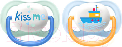 Набор пустышек Philips AVENT Ultra Air / SCF080/13 (2шт)