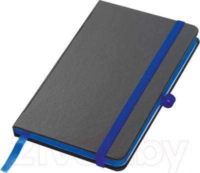 Записная книжка Easy Gifts Rostock / 341104 (черный/синий)