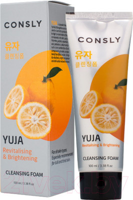 Пенка для умывания Consly Витаминизирующая Кремовая с экстрактом Юдзу (100мл)