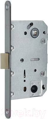 Защелка врезная с фиксацией Arni 410В MBNB квадратная (пластик)