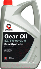 Индустриальное масло Comma SX 75W90 / SX5L (5л)